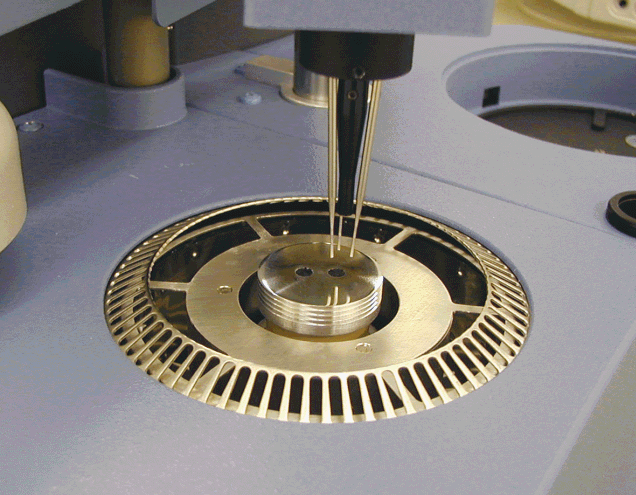 Calibration fixture scanned