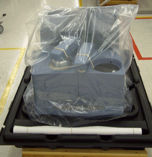 QDSC Wrapped to Ship