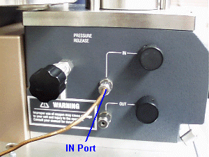 Pressure Cell IN Port